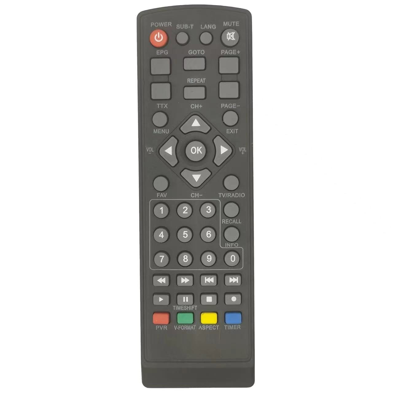 For SONAR DVB-T2 TV universal set-top box digital remote control Decoder DC1201HD MINI agics universal remote control