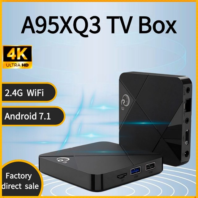 TV set-top box A95X Q3 home 4K high-definition picture quality intelligent network player TVBOX set-top box TV playback