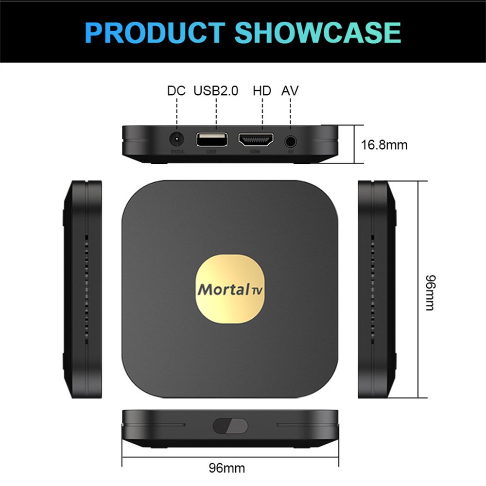 Montal T2 Android 13 Smart TV BOX Support 8K Video RK3528 WiFi6 2.4G/5G Voice Remote Control Set Top Box 2024