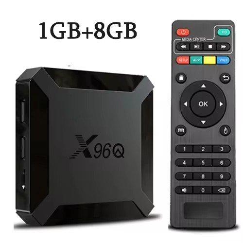 X96Q TV Box Android Youtube Streaming Media Player Allwinner H313 Quad Core 4K Smart TV BOX Wifi Set Top Box