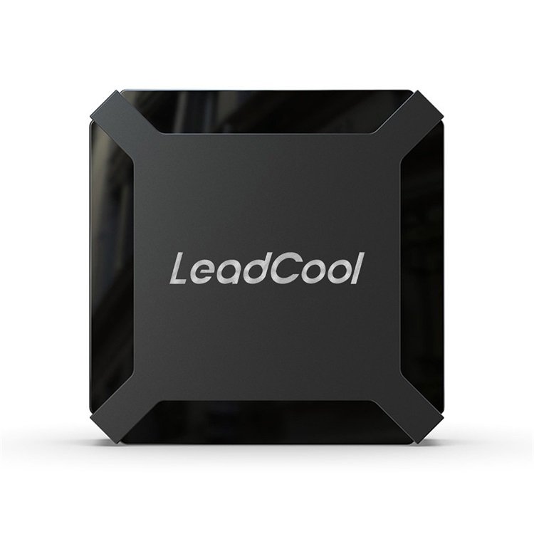 New Android 10 Leacool Allwinner H313 Quad Core Set Top Box 4K UHD Smart TV Box 2.4G WIFI USB2.0