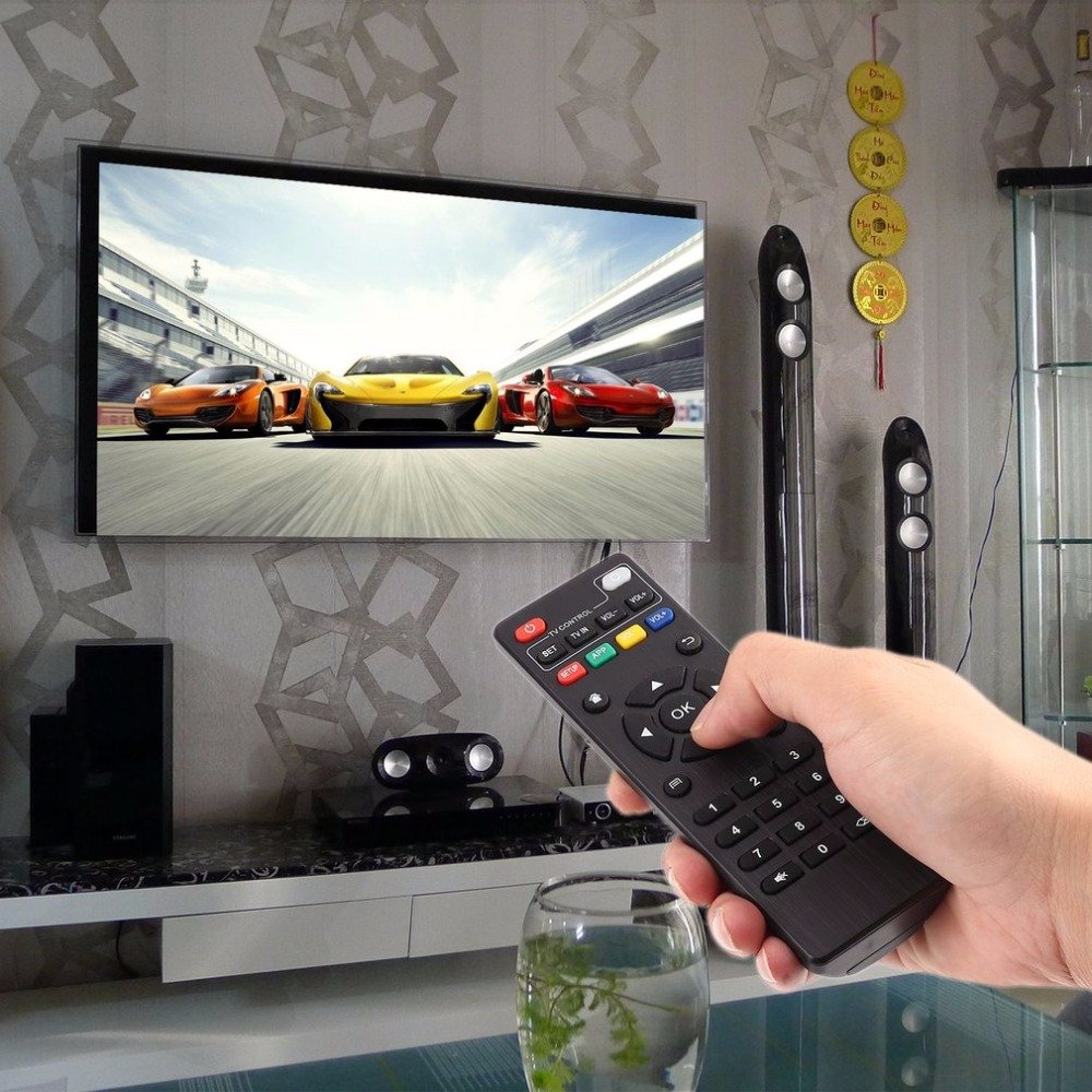 Universal remote control LED Smart TV remote radio control set-top box MXQ-4K H96