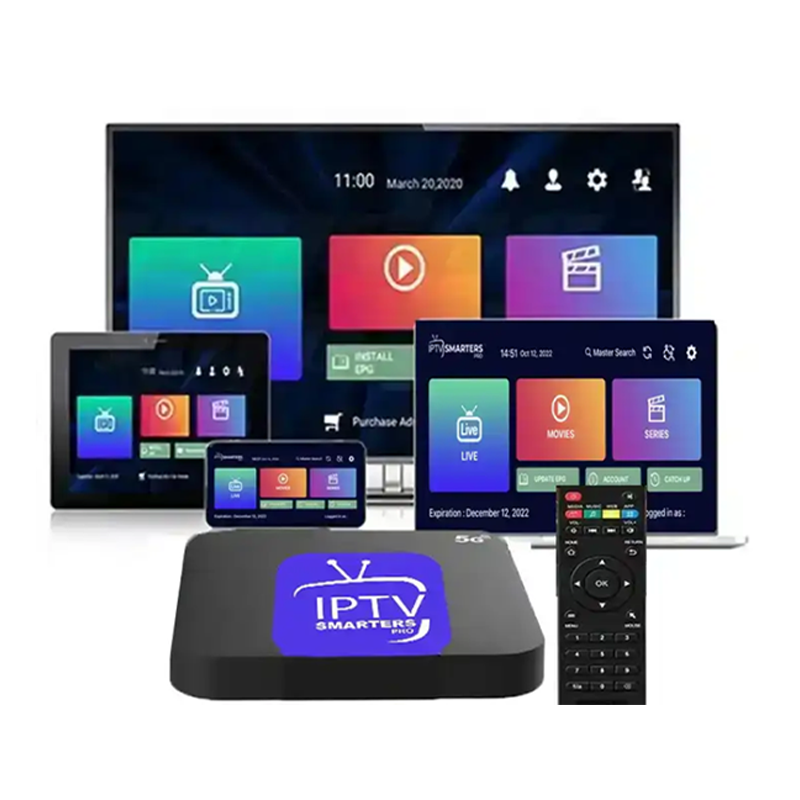 Strong 4K ott Android IP TV Box Smart TV Trex Media Player Set-top Box Hot Sell EX YU Germany Austria Albania