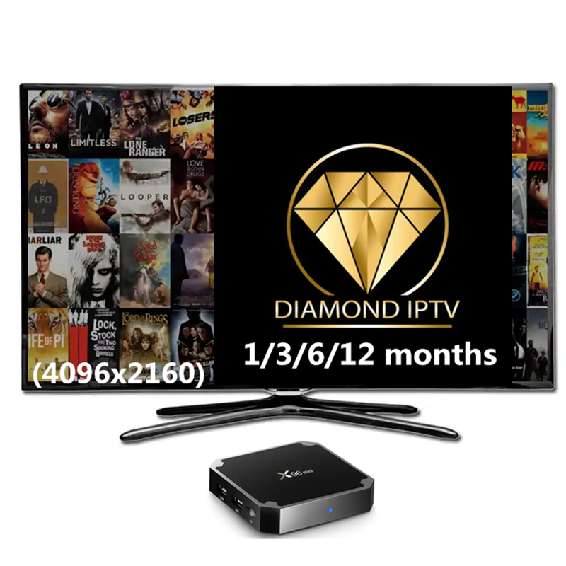 Strong 4K ott Android IP TV Box Smart TV Trex Media Player Set-top Box Hot Sell EX YU Germany Austria Albania