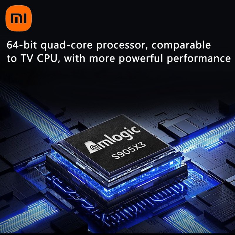 2024 New Arrival TV Box Voice Control 4S MAX Xiaomi Mi Box S 4K Android TV Box Media Player HDR