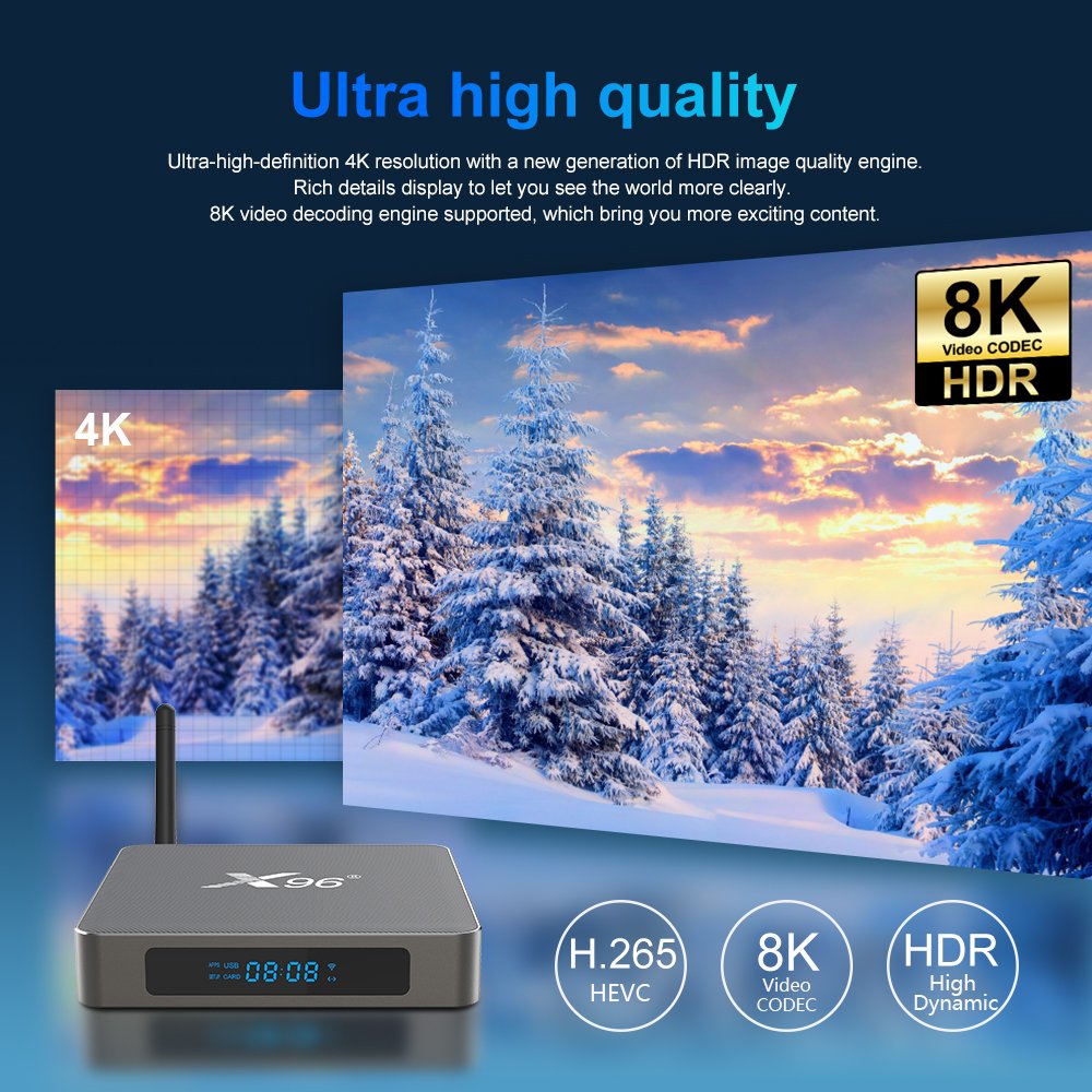 X96X6 Android TV Box RK3566 Support 8K Smart TV Free Test Extraott on smarter pro life xtream trial