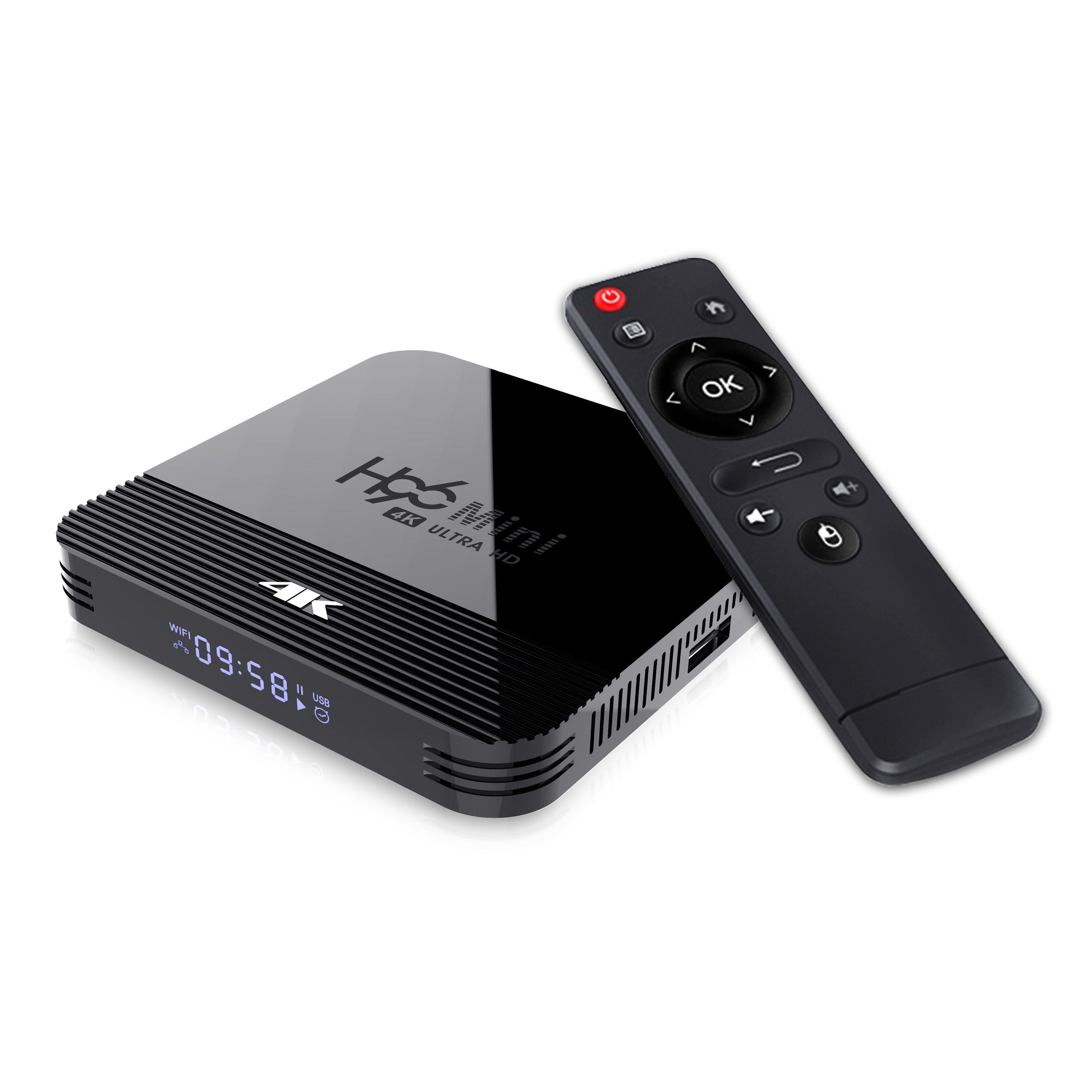 Rk3228a TV Box HD H96 mini H8 4K media player Android 9.0 set top box Quad core OEM Logo