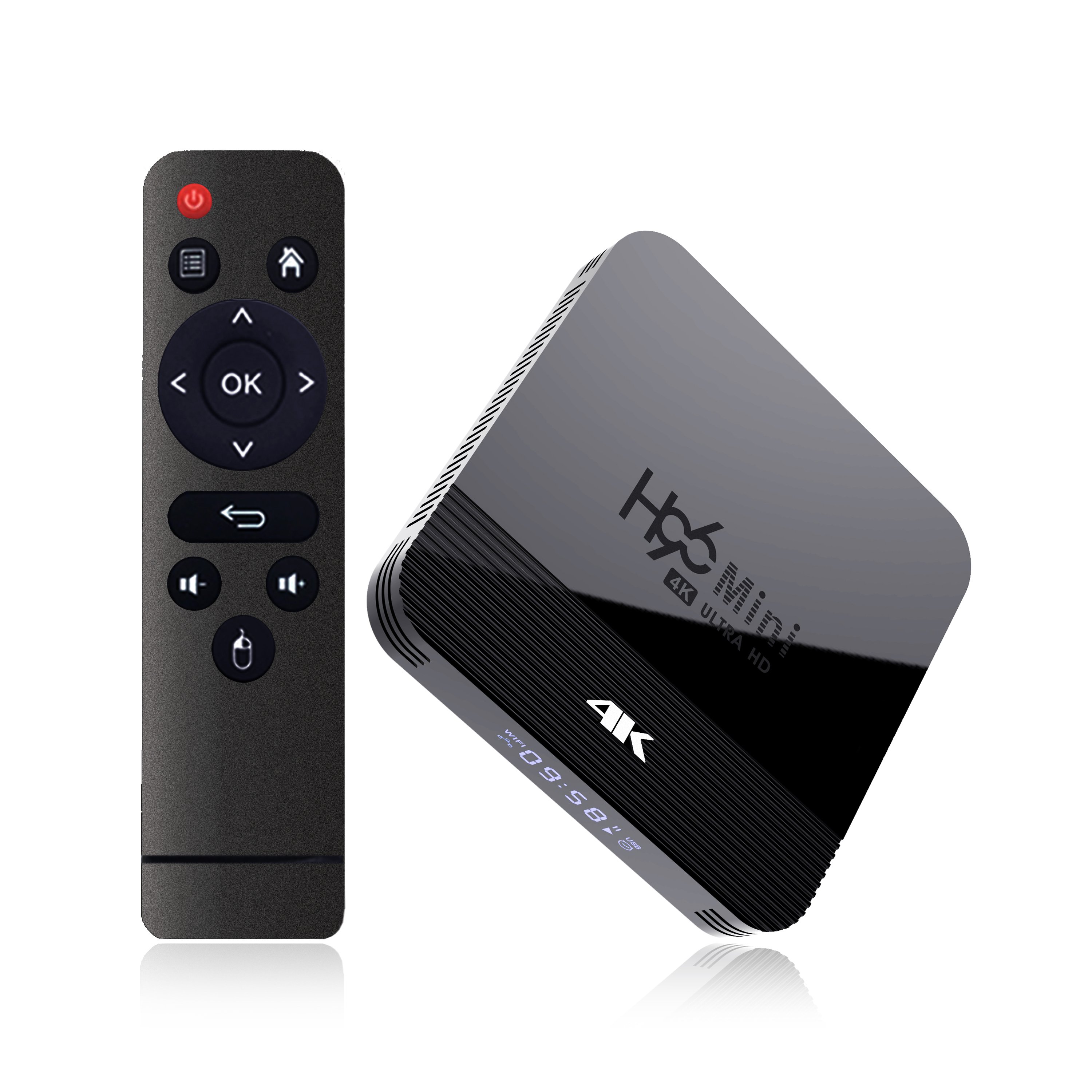 Rk3228a TV Box HD H96 mini H8 4K media player Android 9.0 set top box Quad core OEM Logo