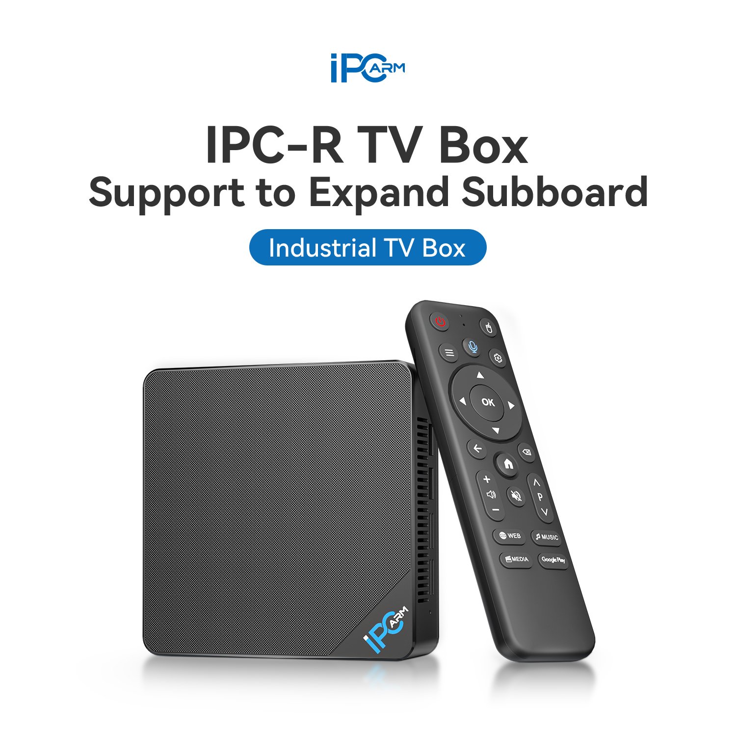 Factory Beelink IPC-R RK3588 Android 12 8G+64g Set Top Box Dual 2.4G/5G WIFI b-t ATV Voice Remote Smart TV Box Mini PC