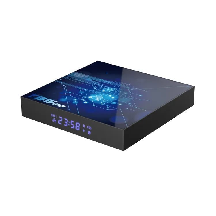 New product T95W2 S905W2 chip TV box 2.4G 5.8G dual WiFi 2G RAM 8G 16G ROM Android 11 OS hot selling T95 W2 smart set top box