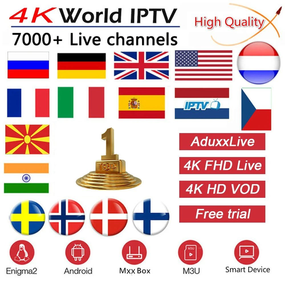 2024 New Android 10 S905Y4 Free Test IPTV 4k Atv Set Top Box Product