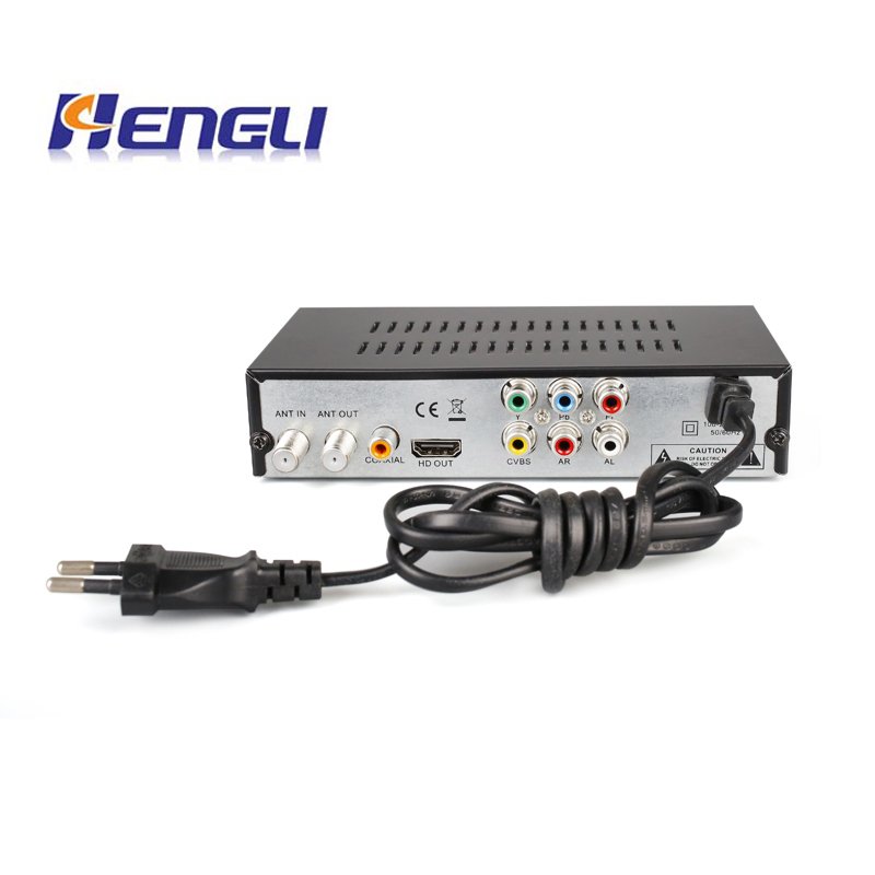 DVB-T2+S2 combo TDT tv decoder satellite tv receiver free to air mpeg4 Antenna DVB-T2+S2 combo Set-top box OEM Hengli