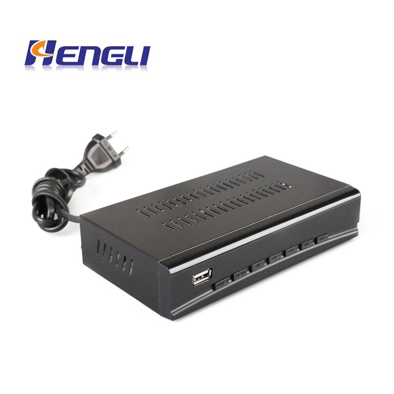 DVB-T2+S2 combo TDT tv decoder satellite tv receiver free to air mpeg4 Antenna DVB-T2+S2 combo Set-top box OEM Hengli