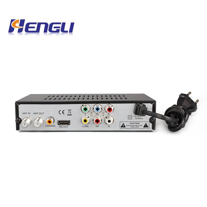 DVB-T2+S2 combo TDT tv decoder satellite tv receiver free to air mpeg4 Antenna DVB-T2+S2 combo Set-top box OEM Hengli