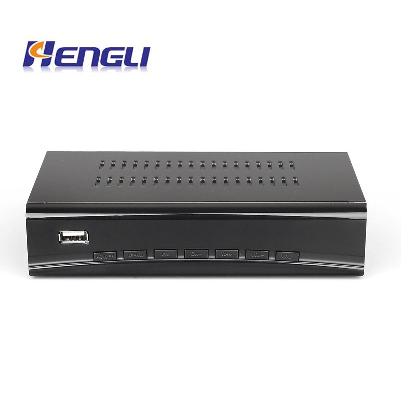 DVB-T2+S2 combo TDT tv decoder satellite tv receiver free to air mpeg4 Antenna DVB-T2+S2 combo Set-top box OEM Hengli