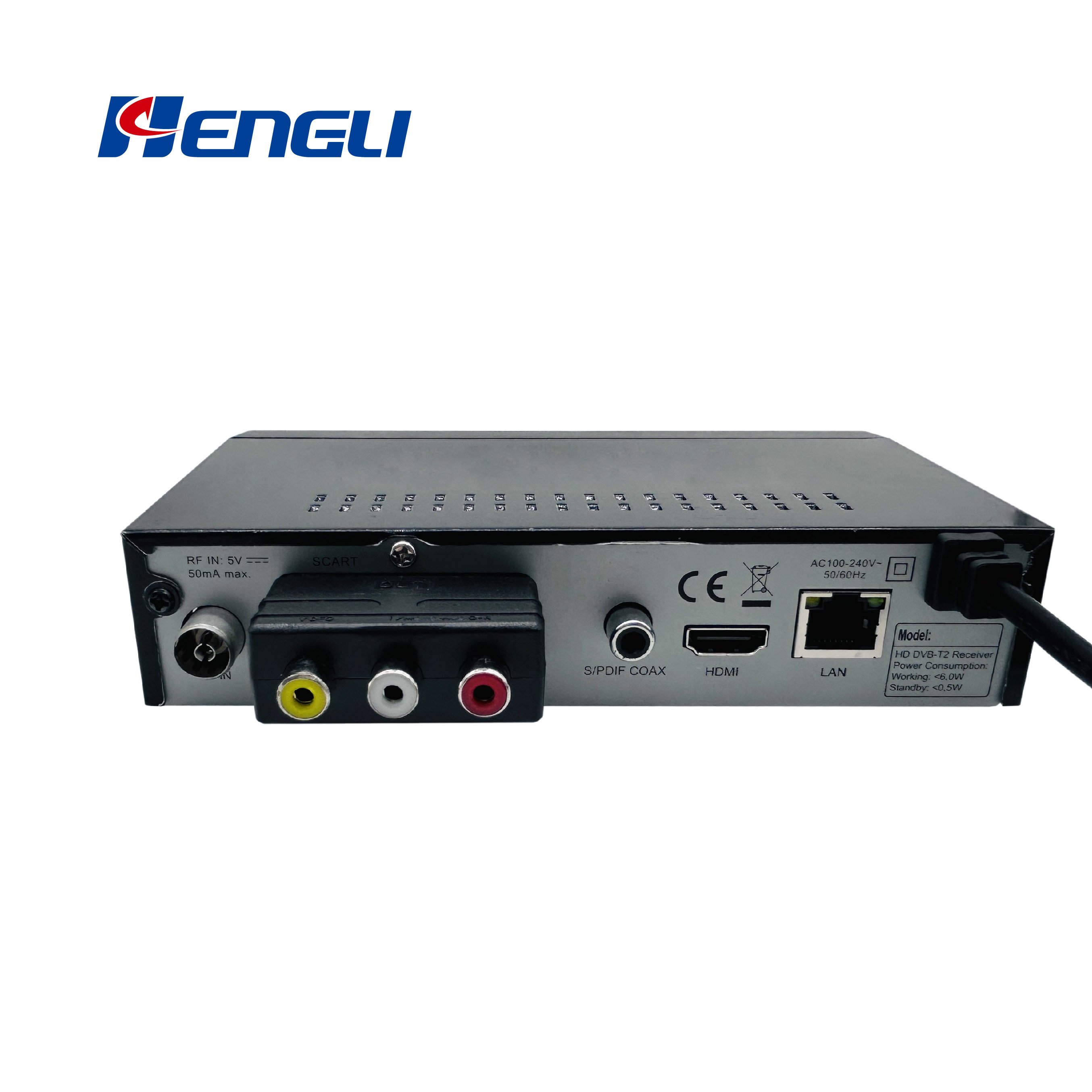 Hot Sale DVB T2 TV Box DVBT2 HD stick Terrestrial receiver digital set-top box