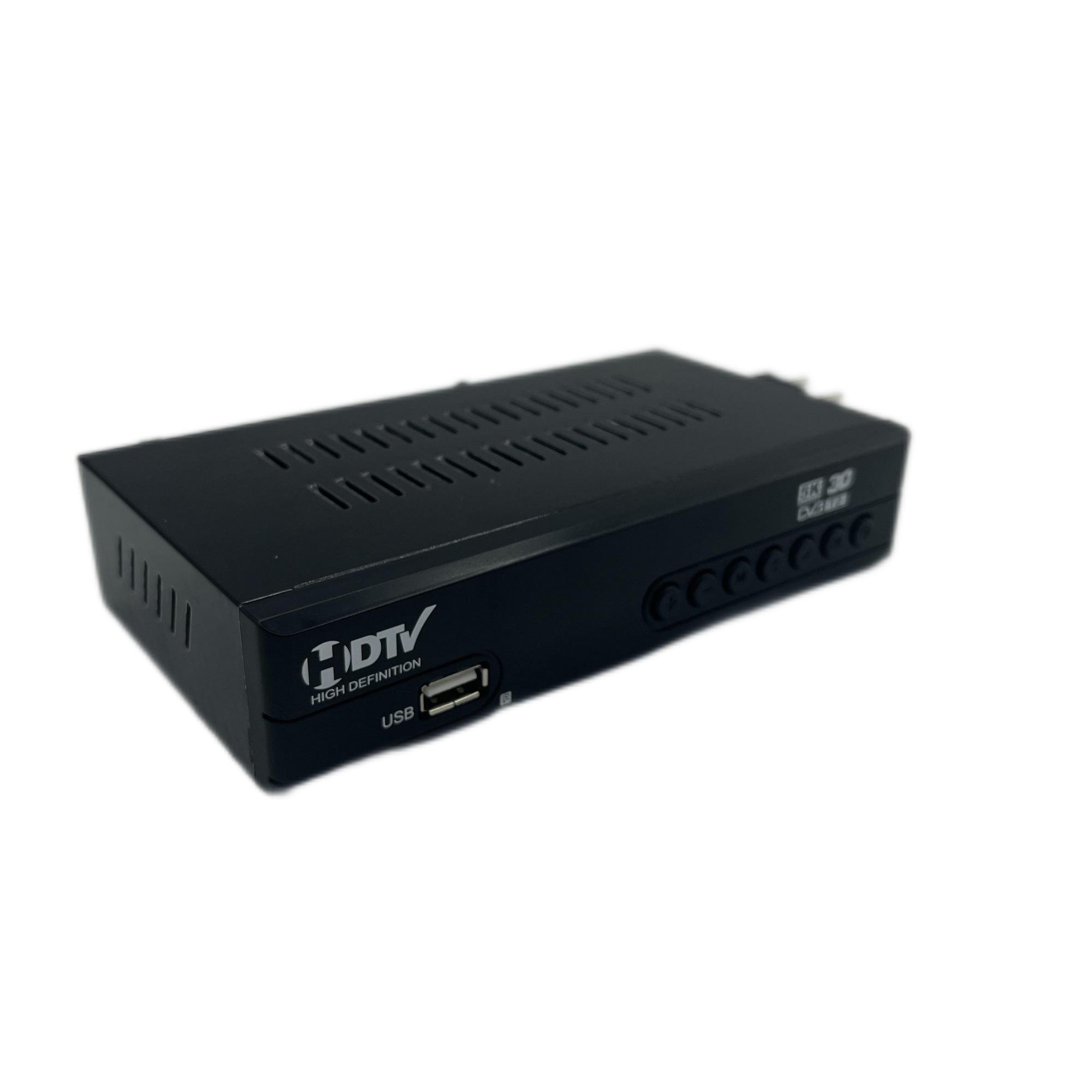 DVB-T2 HD Set-Top TV Box with Football Design, FTA H.264 IPTV for HD Broadcast Reception Satellite Receiver