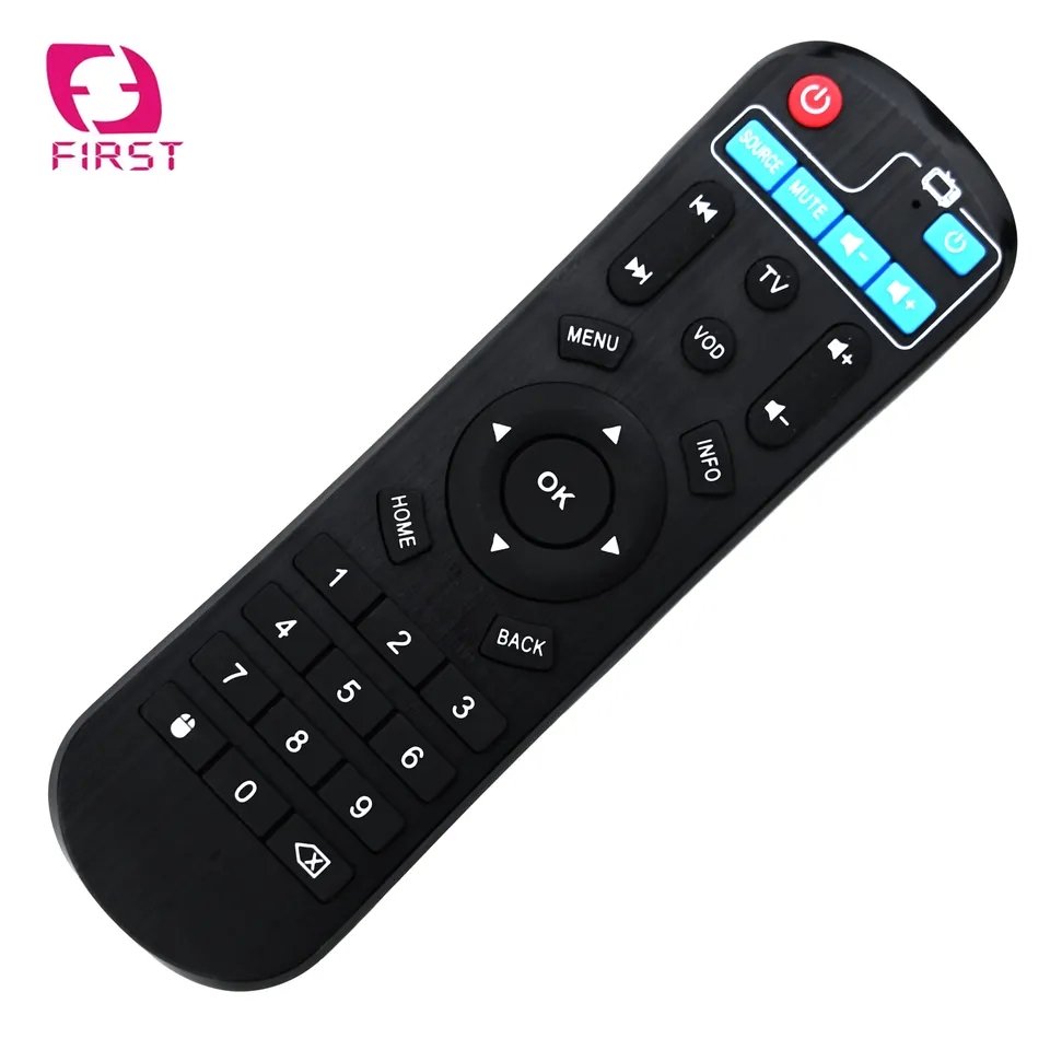 OEM ODM Universal Smart IR Remote Control with Learning Function RF Wireless Communication for TV Box