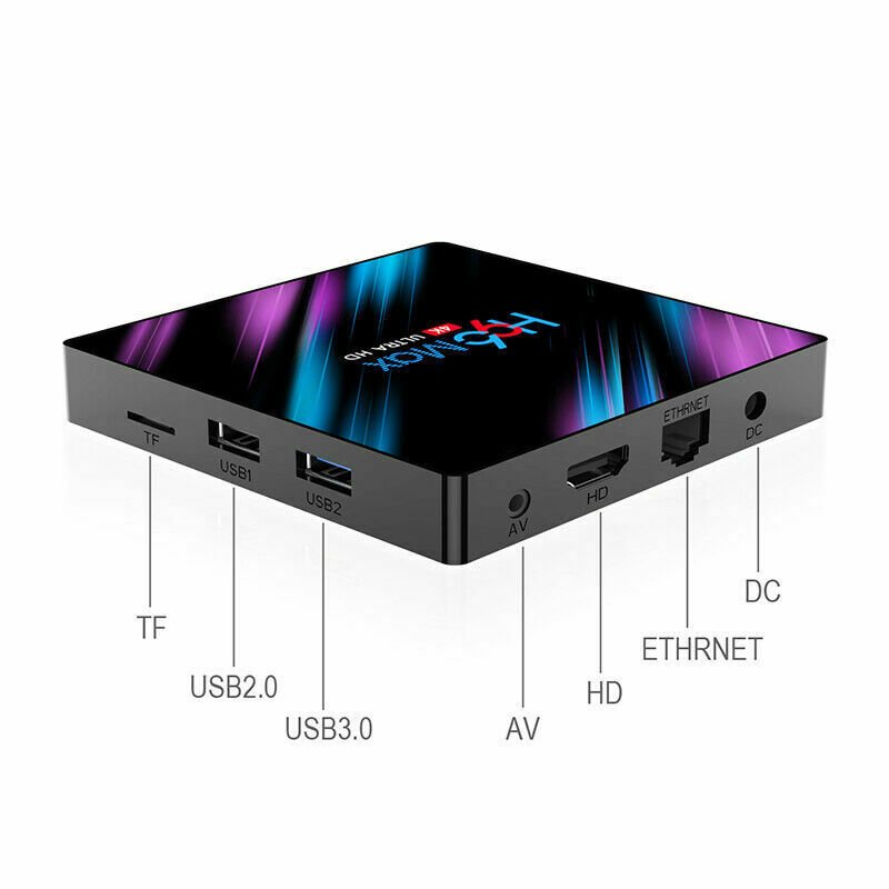 H96 MAX Plus 3318 Rockchip RK3318 Quad Core RAM 4GB ROM 32GB 64GB 2.4G/5G Wifi 4K HD Set Top Box H96MAX Smart Android 9.0 TV Box