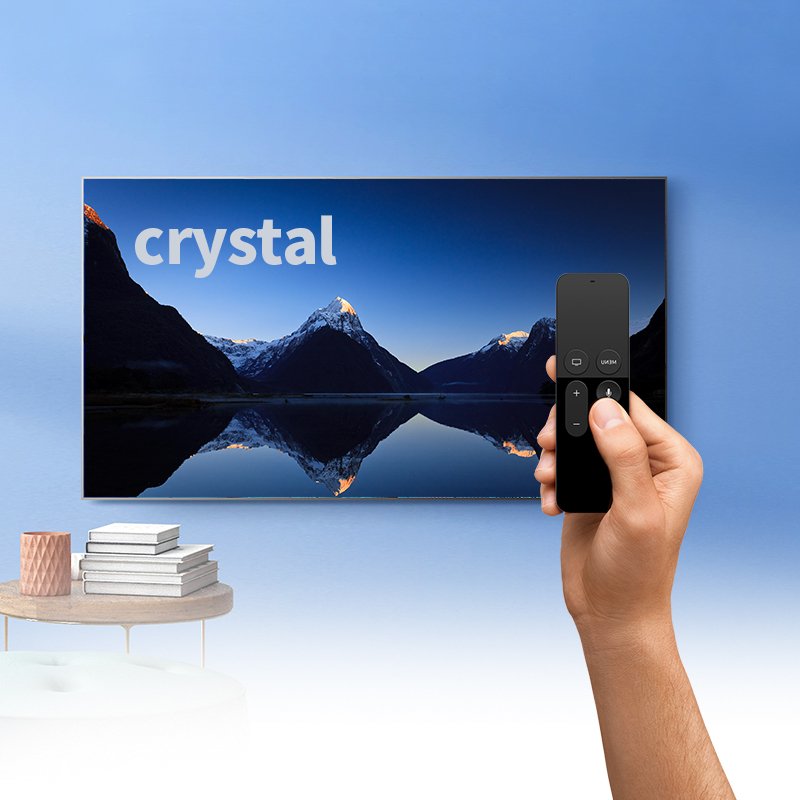 Wholesale crystal 2.4G wireless connect 8 button waterproof tv Remote For leadcool x96 Smart tv box home theater