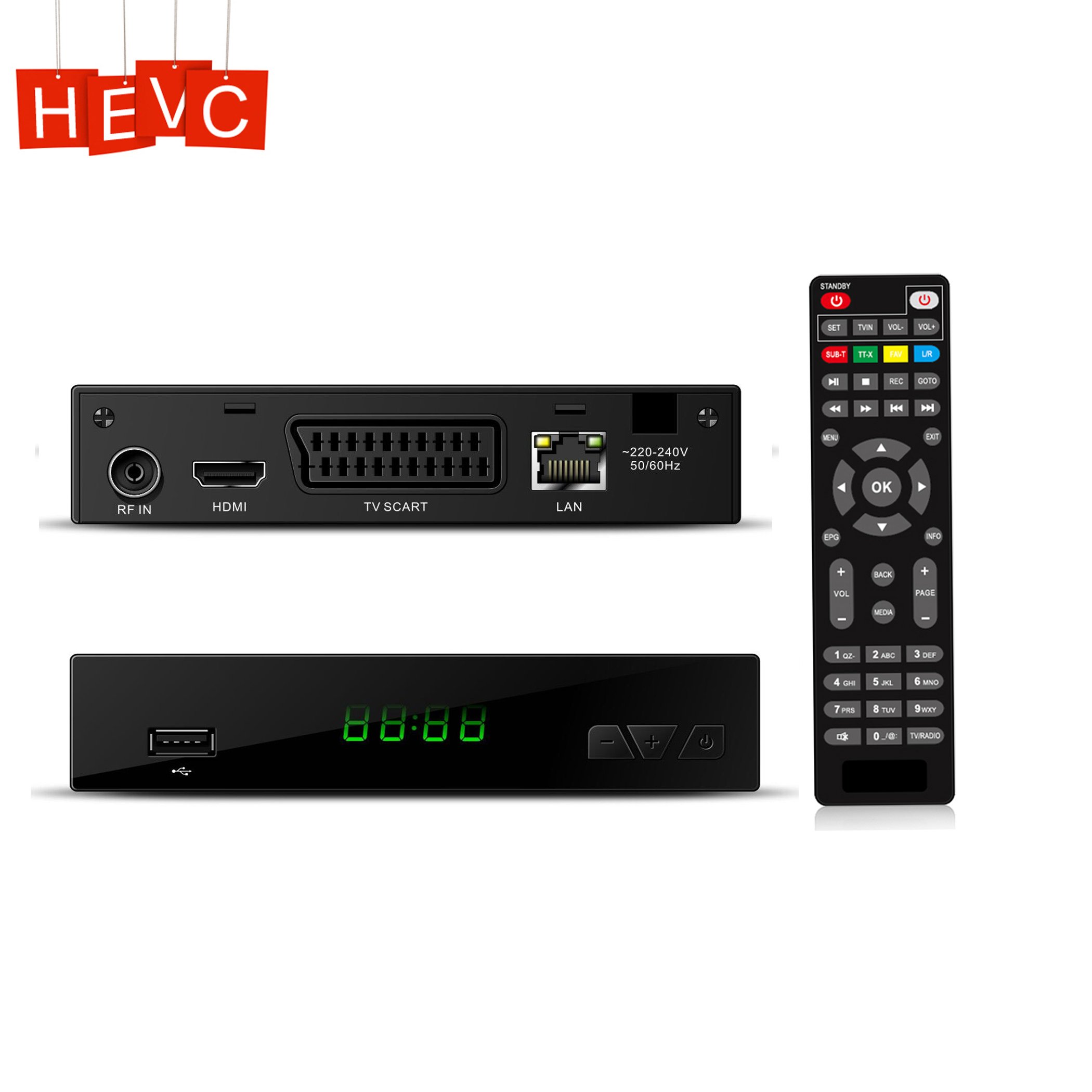 DVB-T2 SET TOP BOX DVB-T RECEIVER with PVR,AC-3 digital set-top box
