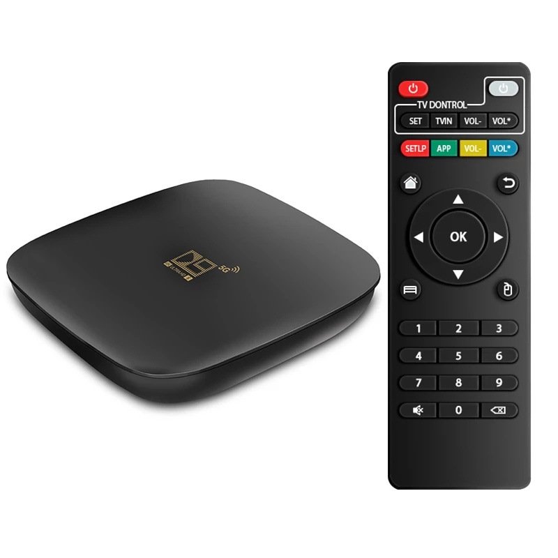 OEM ODM Factory Price Tv box D9 2.4G 5G WiFi With BT firmware update android 10 smart tv box amlogic 4k set-top box