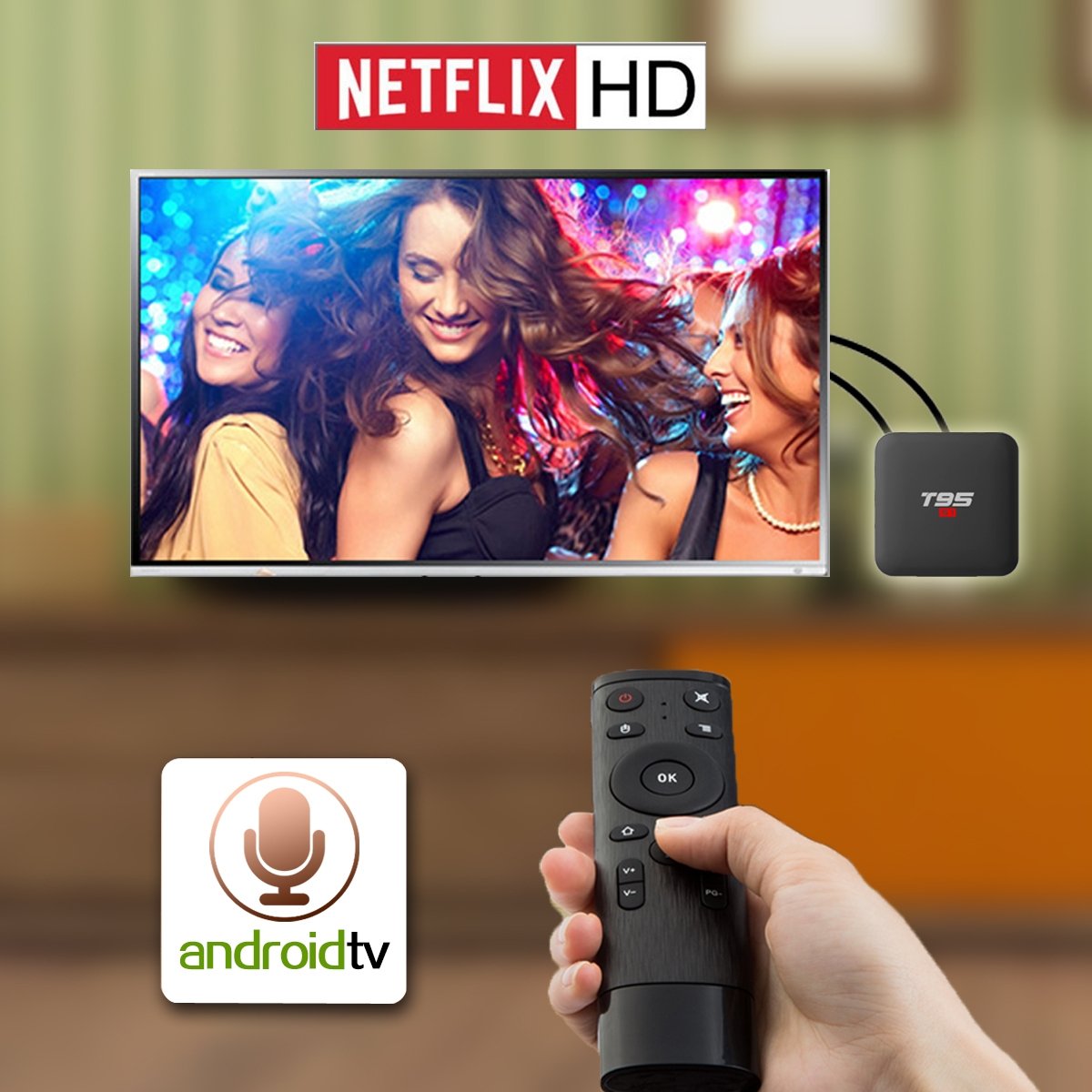 Stable 4k HD Smart mega ott Subscription Strong 4K Smart Media Player Set Top Box 4K Android 12 5G OEM Quad Core 4k Iptv Box
