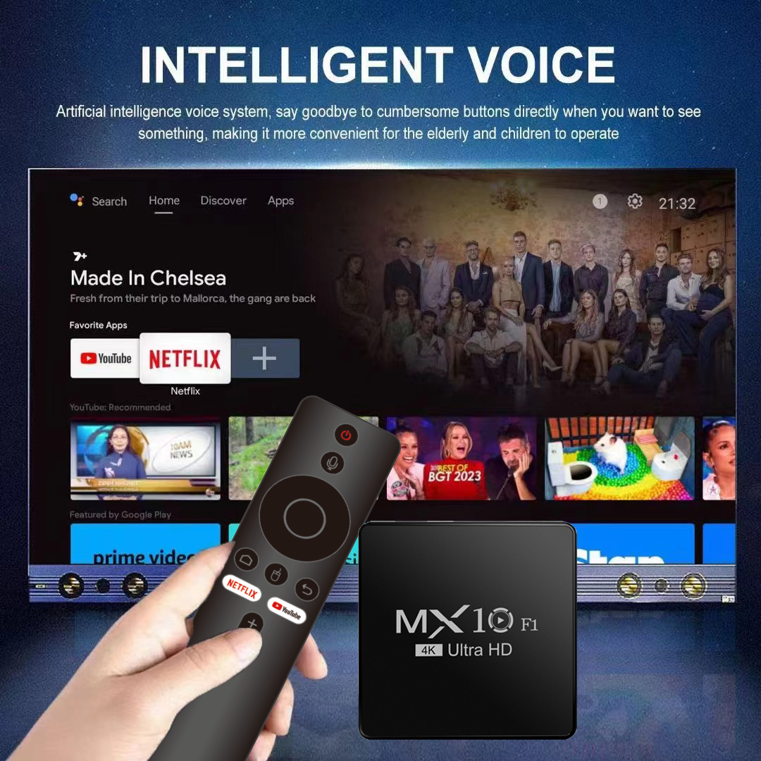 Newest arrived MX10-F1 8K Android 13 tv box Allwinner H313 chip dual wifi smart Set Top Box 8K MX10-F1