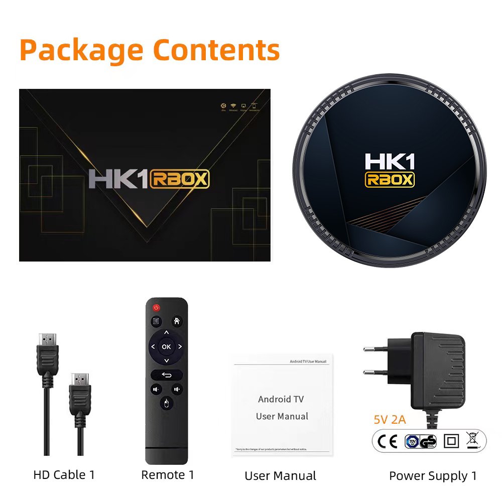 2023 New Android 12 TV Box HK1 RBOX H8 4GB 64GB Allwinner H618 WIFI6 BT5.0 4GB3 32GB Set-Top Box