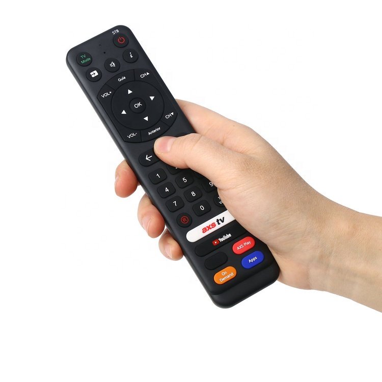 High end custom wireless remote control fashion infrared remote control BLE voice remote control for android tv box