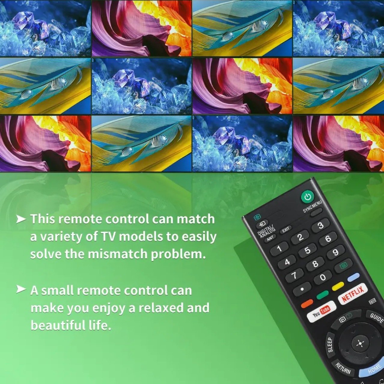 For Sony LCD TV remote control RMT-TX300P RMT-TX300E RMT-TX300U universal remote control