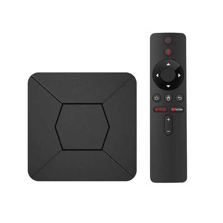 Q5 Android TV Box with Dino free test IR Remote ATV Android 10 Dual Band WIFI 2G 16GB 4K Smart Set Top Box for Arab UK USA