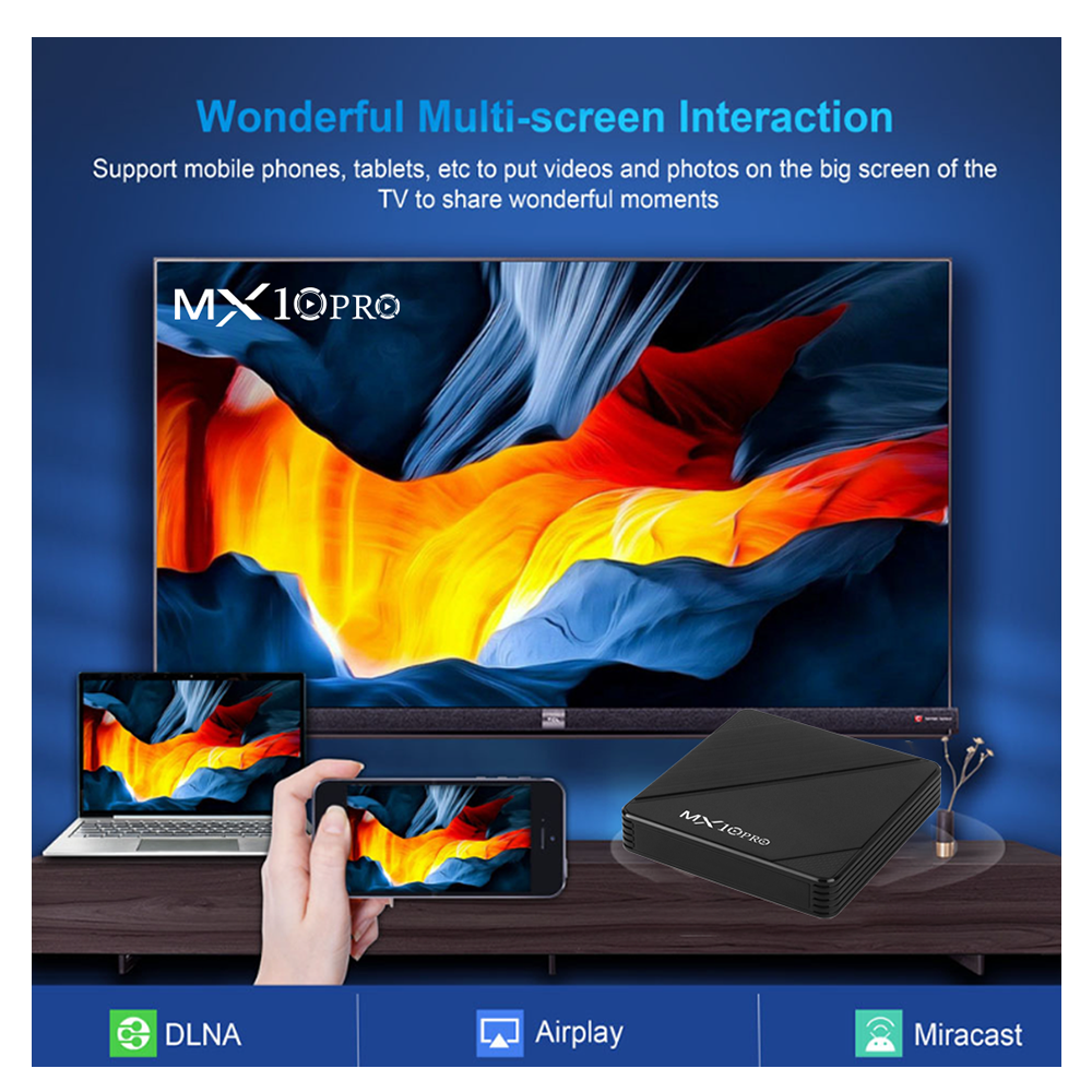 Factory Cheapest mx10pro S905L 1g 8g Android 13 Tv Box Set Top Box MX10 PRO