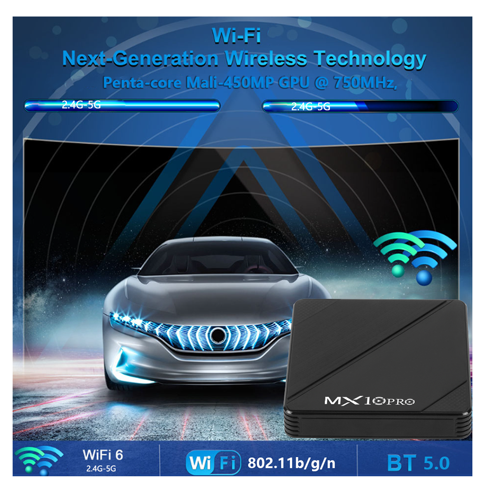 Factory Cheapest mx10pro S905L 1g 8g Android 13 Tv Box Set Top Box MX10 PRO