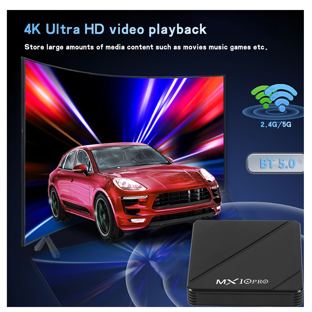Factory Cheapest mx10pro S905L 1g 8g Android 13 Tv Box Set Top Box MX10 PRO