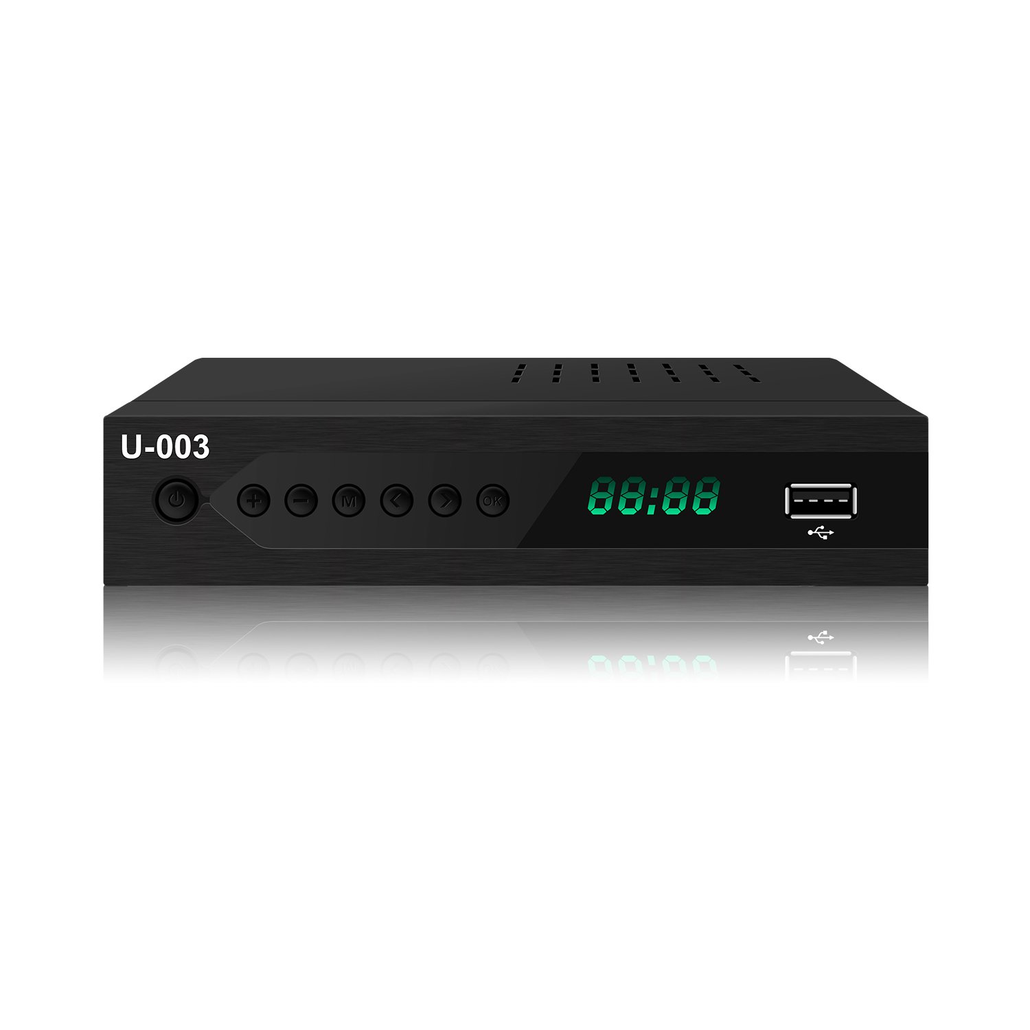 Wholesale price of digital ATSC set top box full HD1080P ATSC converter box support usb media, free custom service.