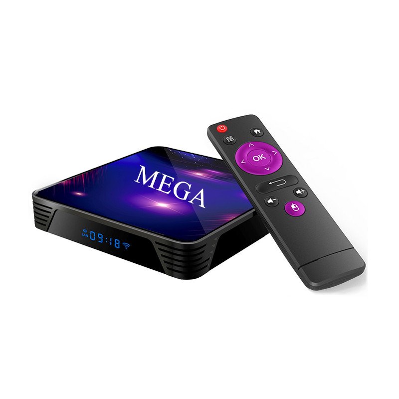 New Leadcool Android 9.0 Mega Set Top Box 4K UHD Screen Amlogic S905X3 Smart TV Box 2.4G 5G WIFI
