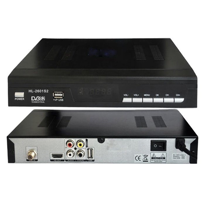 FTA DVB-S2 Decoder Receiver HD Digital Satellite TV Box H.264 Set Top Box with WIFI Youtube IPTV