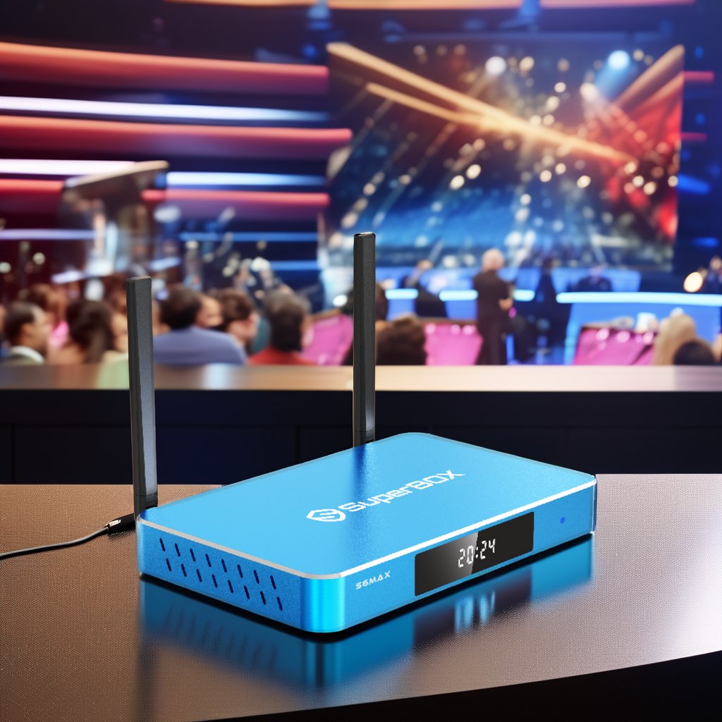 Superbox S6 Max Android TV Box Original and Popular Hot Sale with Android 12 OS Supports 6K Resolution