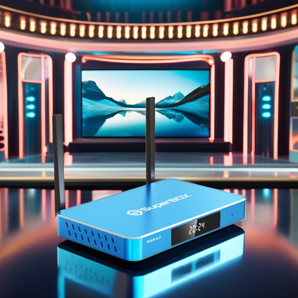 Superbox S6 Max Android TV Box Original and Popular Hot Sale with Android 12 OS Supports 6K Resolution