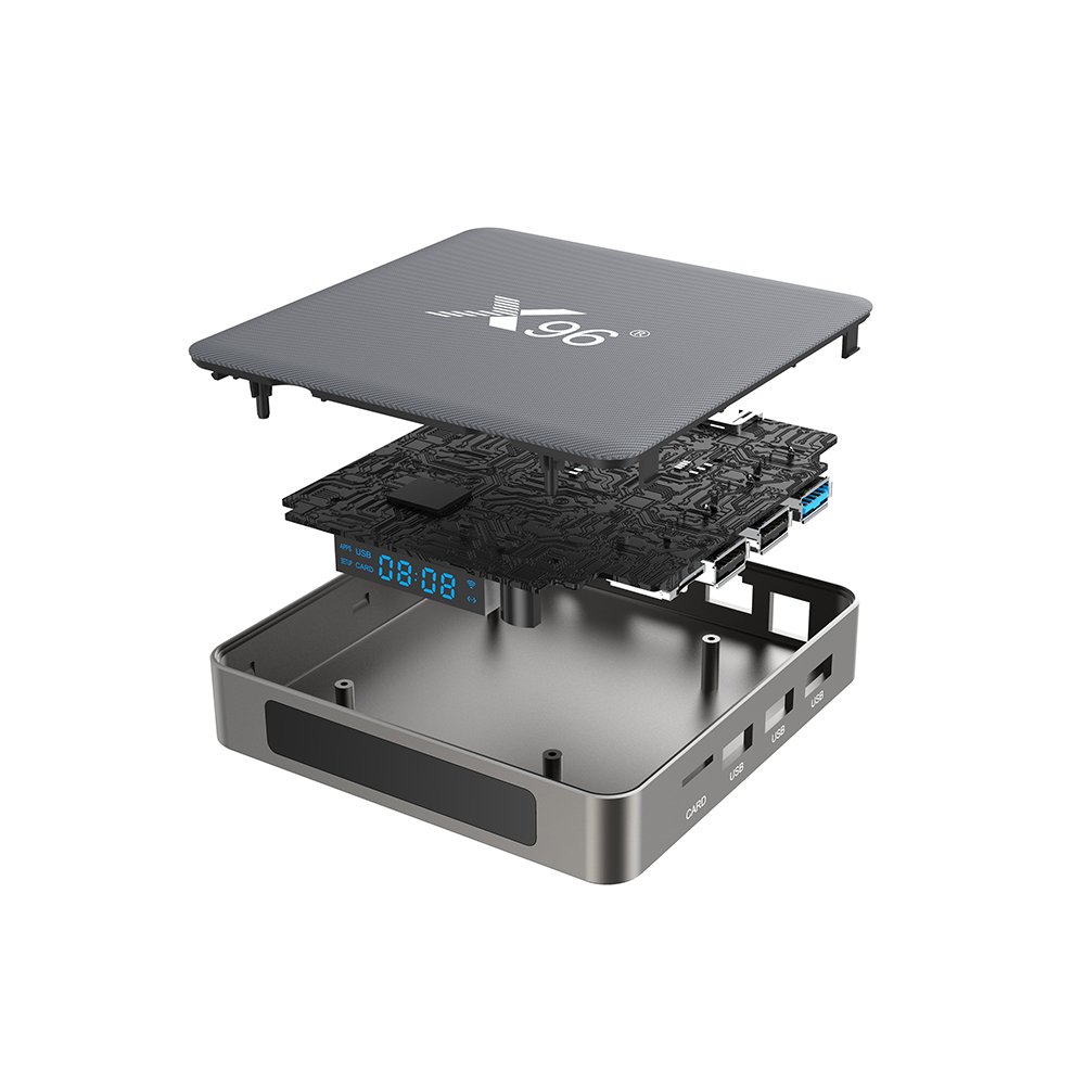 X96 X6 RK3566 4G 32G epro best TV box with Antenna Android 11.0 game box 2.4G/5G Dual WIFI OTT STB Media Player X96X6 ps5 tvip