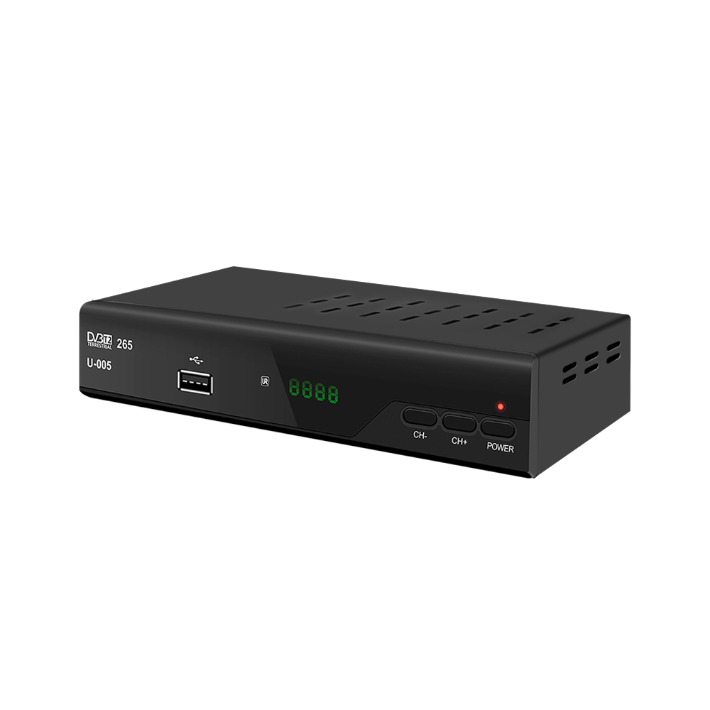 Factory price customization signal Decoder free channels receiver Full HD 1080p digital DVBT2 TV receiver set top box