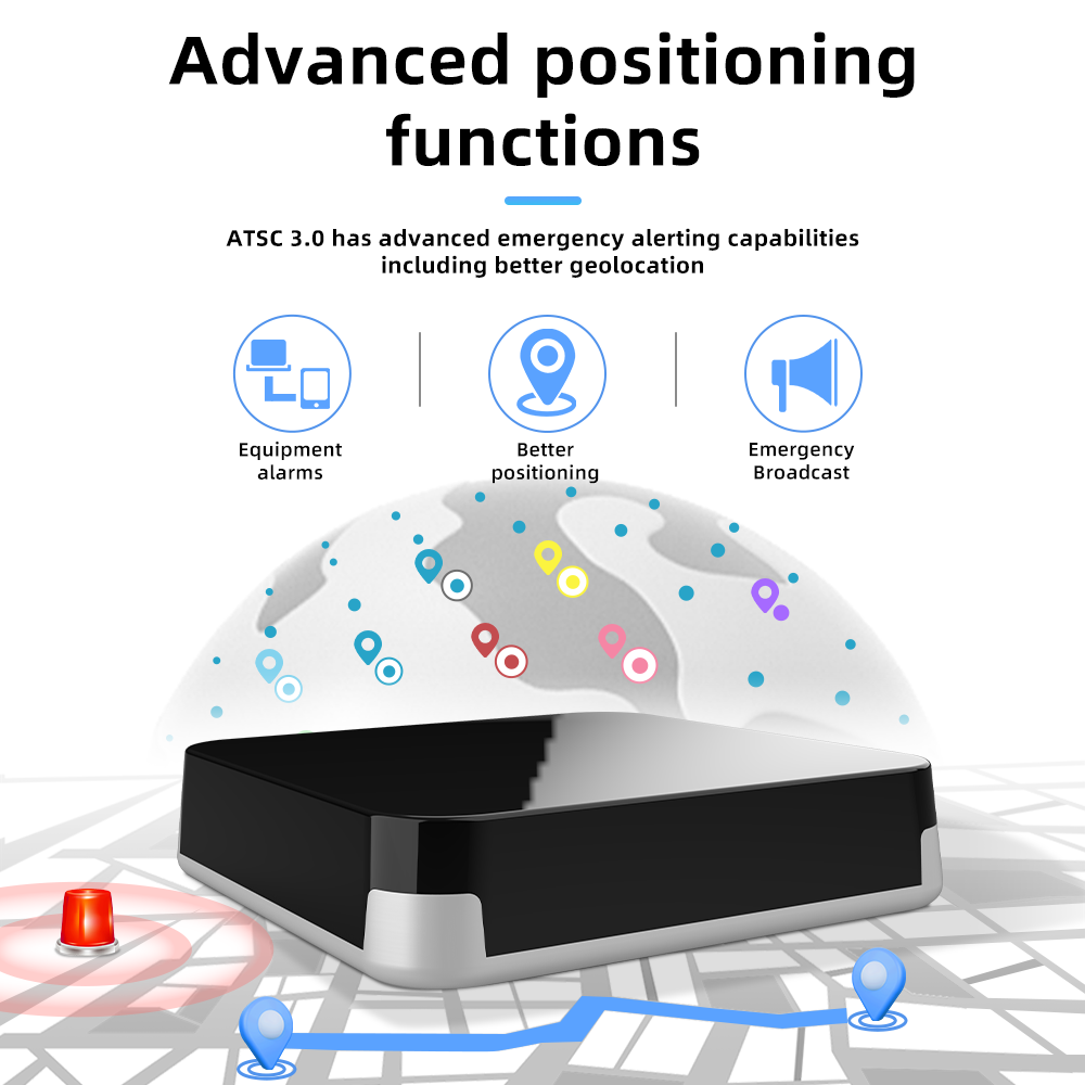 Factory Price Hot Sales Full HD MPEG 4K Digital TV Tuner Internet free channels ATSC Signal Decoder Set top Box