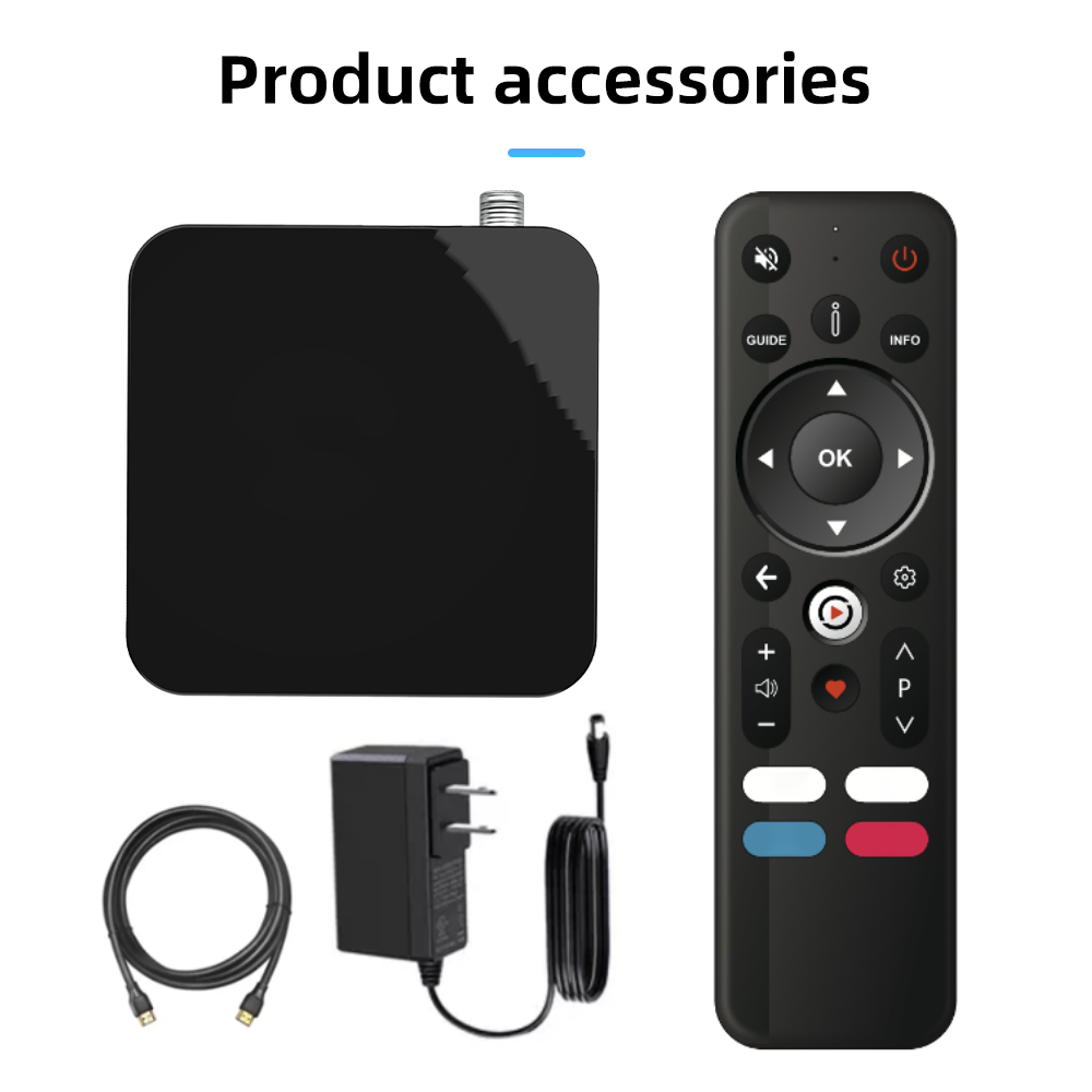 Factory Price Hot Sales Full HD MPEG 4K Digital TV Tuner Internet free channels ATSC Signal Decoder Set top Box