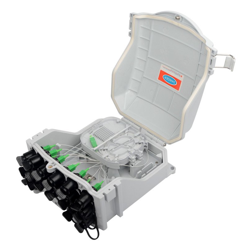 8 16 Core Waterproof FTTH Fiber Optic Optical Distribution Box Caixa Nap CTO
