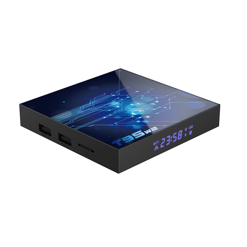 Factory wholesale android iptv box dual wifi amlogic s905w2 2gb 16gb 4k set top box ott tv box