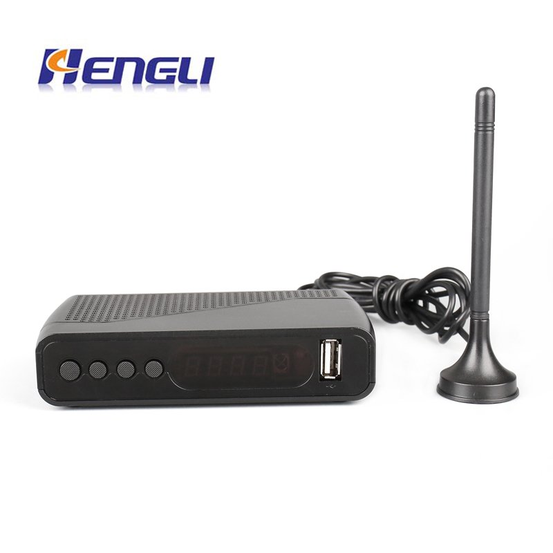 Mini Receiver decoder FTA stb DVB T2 TV Tuner Box H.265 DVB-T2 Set-Top Box digital receivers