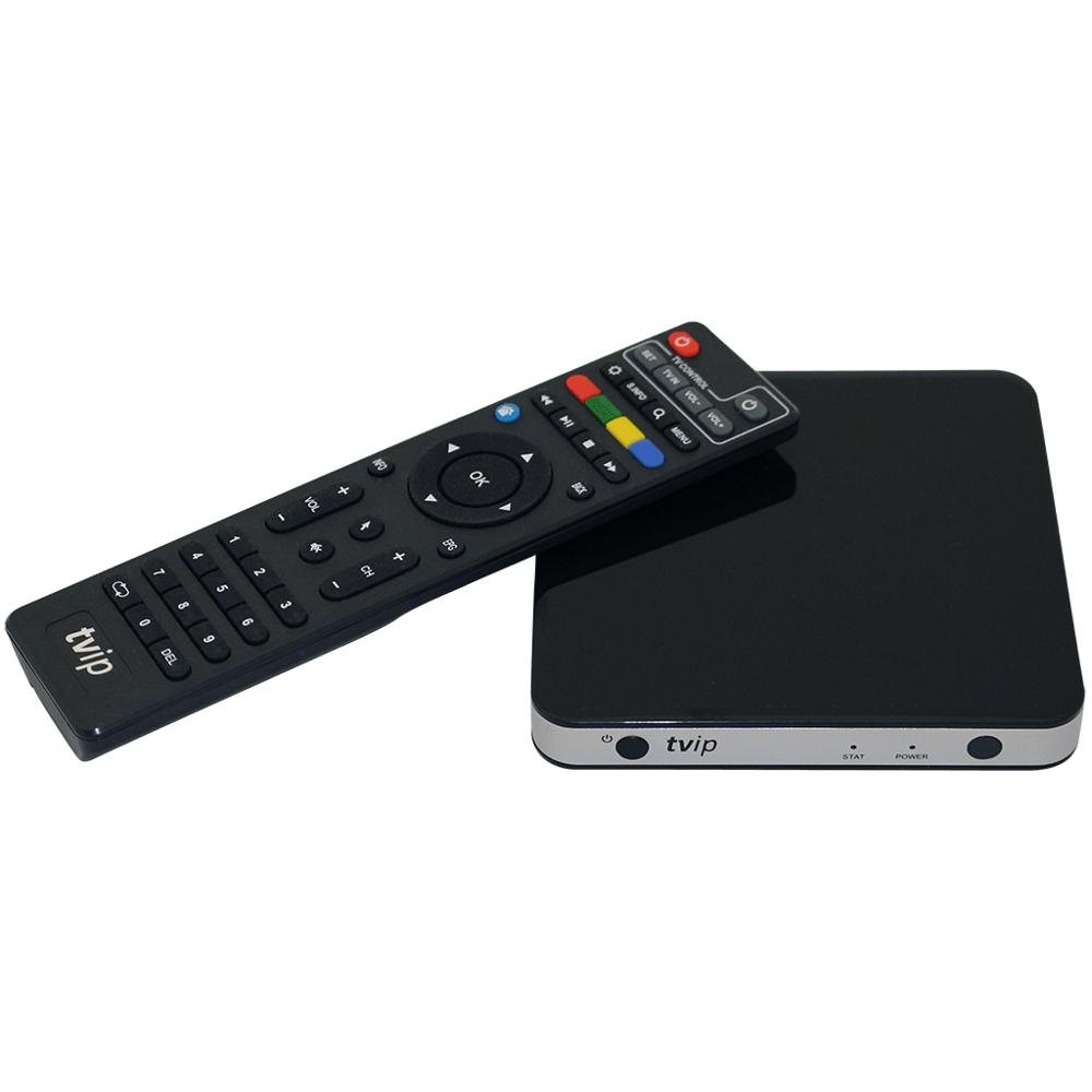 TVIP 605 Dual OS Linux Android TV Box Amlogic S905X Poland Dutch 2.4G/5G WiFi 4K Set Top Box