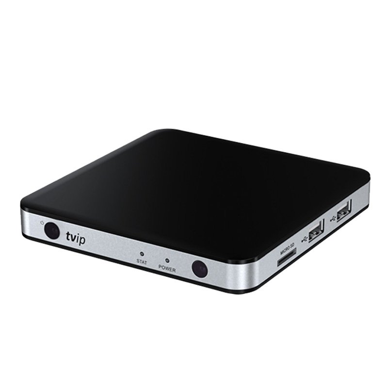 TVIP 605 Dual OS Linux Android TV Box Amlogic S905X Poland Dutch 2.4G/5G WiFi 4K Set Top Box