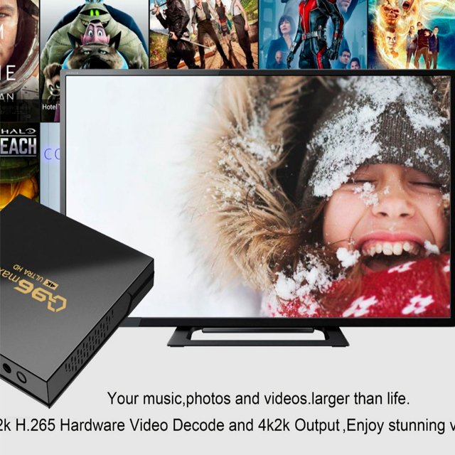 Q96 MAX Android 10 Network TV Set Top Box 4K TV Box Foreign Trade TV BOX High Definition Network